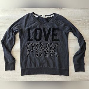 Victoria's Secret Black V-Neck Sweater